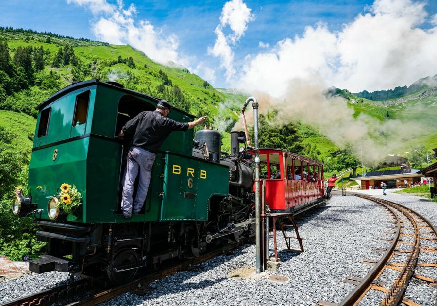Dampfzug Rothornbahn © Brienz Rothor Bahn Hannes Lüthy