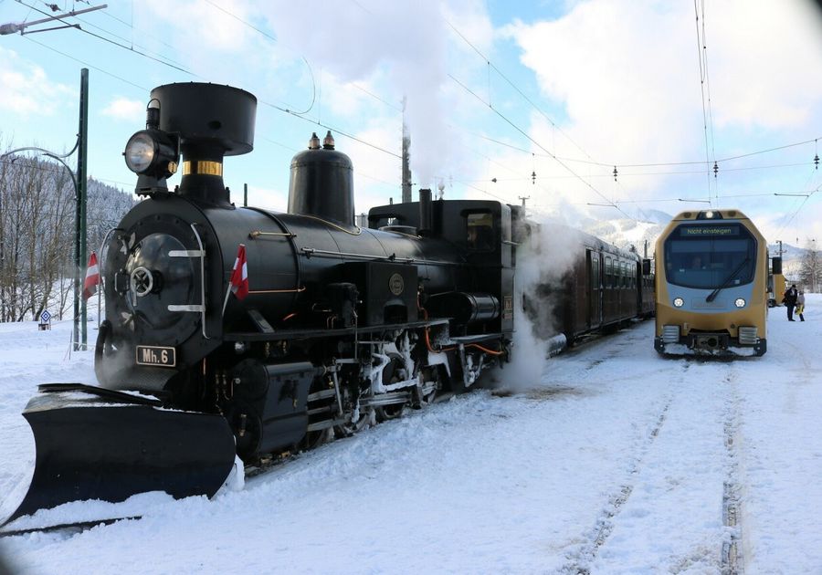 Winterdampf © Mariazellbahn